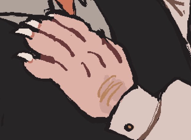 SOCKZXX's tweet image. His hands gradually get more and more monstrous each time I draw him