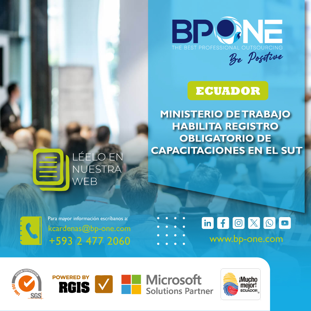 BPONE_COM_'s tweet photo. 🚨 Nuevo requerimiento laboral en el SUT
Las empresas deben registrar sus capacitaciones y acciones de sensibilización relacionadas con igualdad salarial, no discriminación y equidad de género.

https://t.co/FcBPjmHYcV

#BPONE #ecuador #obligacionestributarias https://t.co/ScJ1diPV2M