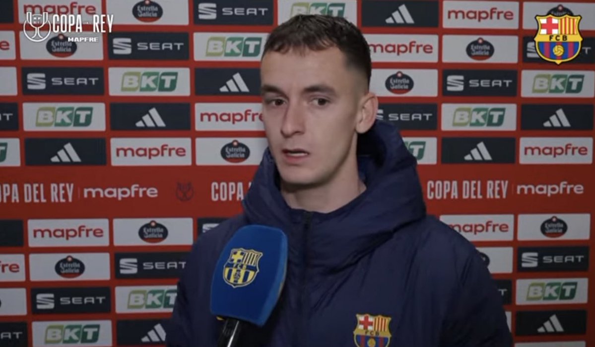 🚨🚨🔵🔴 مارك كاسادو 🇪🇸 ( لاعب برشلونة ) :

" ما يفعله جوان غارسيا أمر مذهل ، يمنحنا نقاطًا واليوم كان سببًا في تأهلنا ، إنه الأفضل في العالم ."