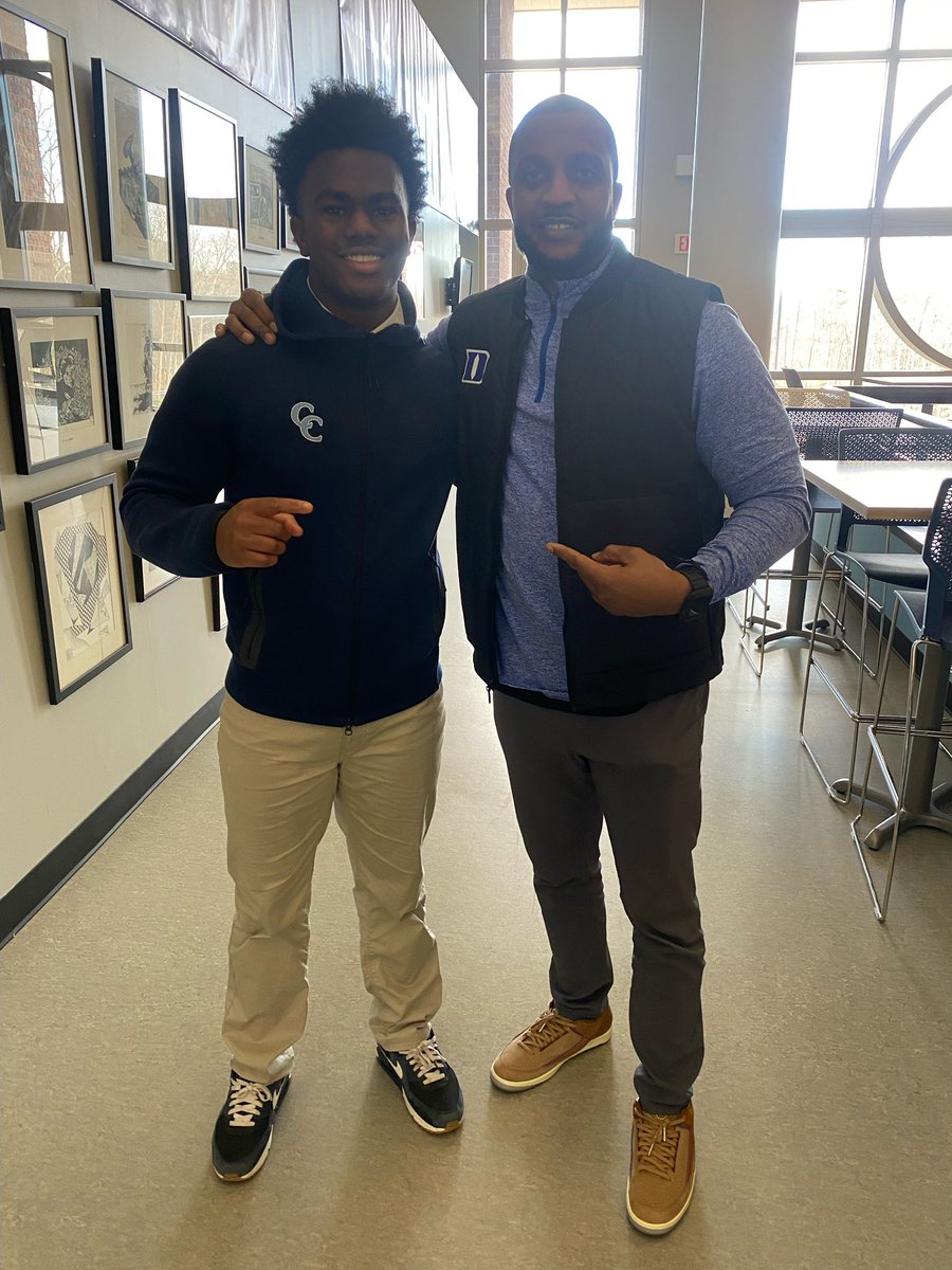 BigMichaelBig13's tweet image. After a great talk with @CoachFree1906 today I am BLESSED with an offer from Duke!  @Coach_MannyDiaz @DukeFOOTBALL @DUFBRecruit @HatfieldQuin @broti24 @Todd_C_08 @Jdjacks45 @Waltjr2222 @OLCoach_Mac @windham_john  @amanirichburg88 @ccesfootball @ccesathletics  @najehwilk @Kamxjack…