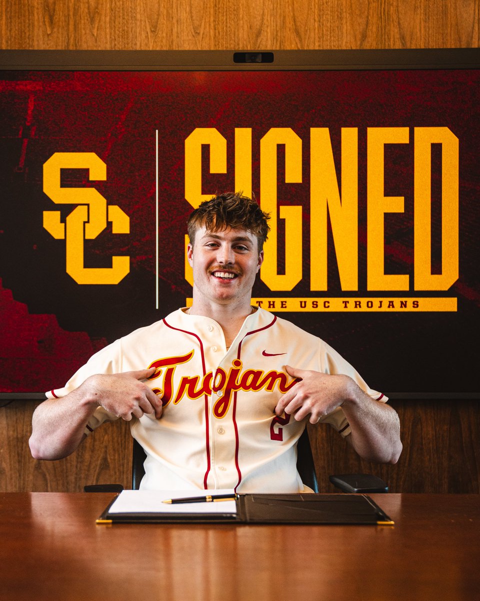 Tucker Ashcraft has signed with the USC Trojans.