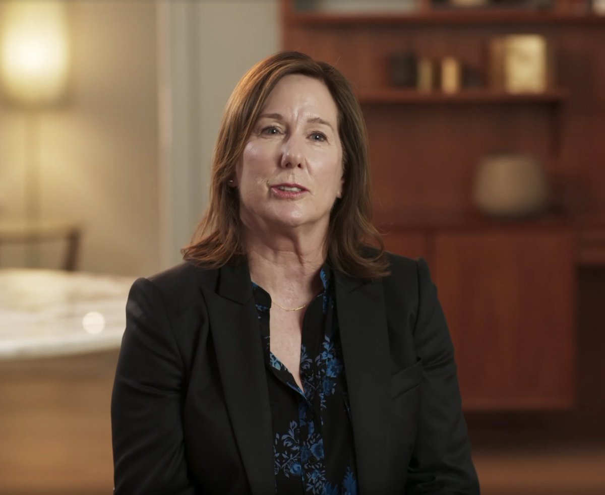 DiscussingFilm's tweet image. Kathleen Kennedy has given a statement about leaving Lucasfilm:

“When George Lucas asked me to take over Lucasfilm upon his retirement, I couldn’t have imagined what lay ahead.

It has been a true privilege to spend more than a decade working alongside the extraordinary talent…