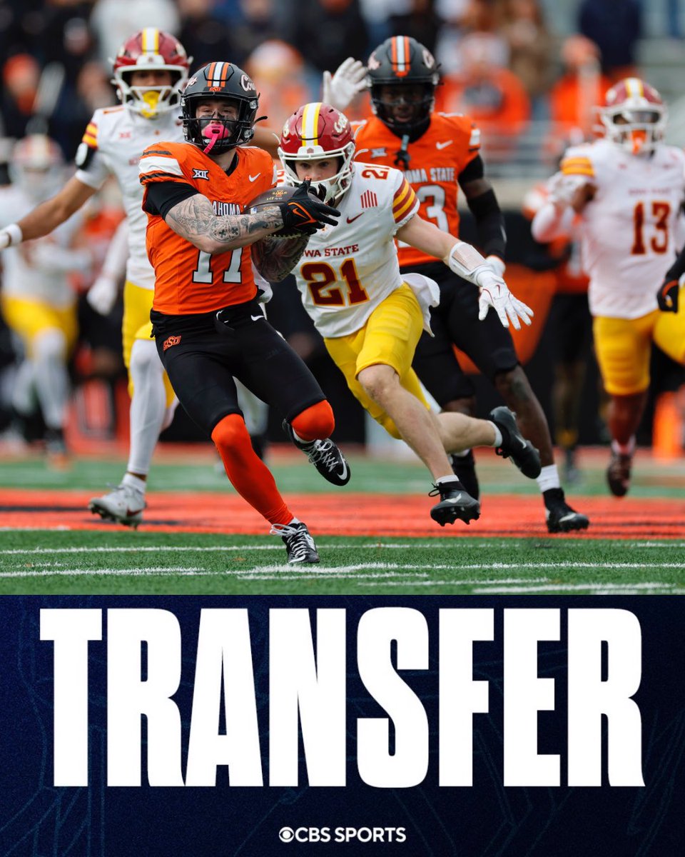 mzenitz's tweet image. Former Oklahoma and Oklahoma State wide receiver Gavin Freeman, who’d been committed to Tennessee, has instead signed with Baylor, @chris_hummer and I have learned.

Has 81 career catches.