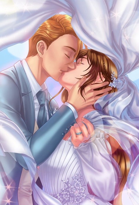 keenantype's tweet image. acabo de ver una en tiktok que usó las imágenes de los capítulos de la boda para LA SUYA asi q cuando este año me propongan matrimonio a mi tmb y mi novio tenga que posar ASI