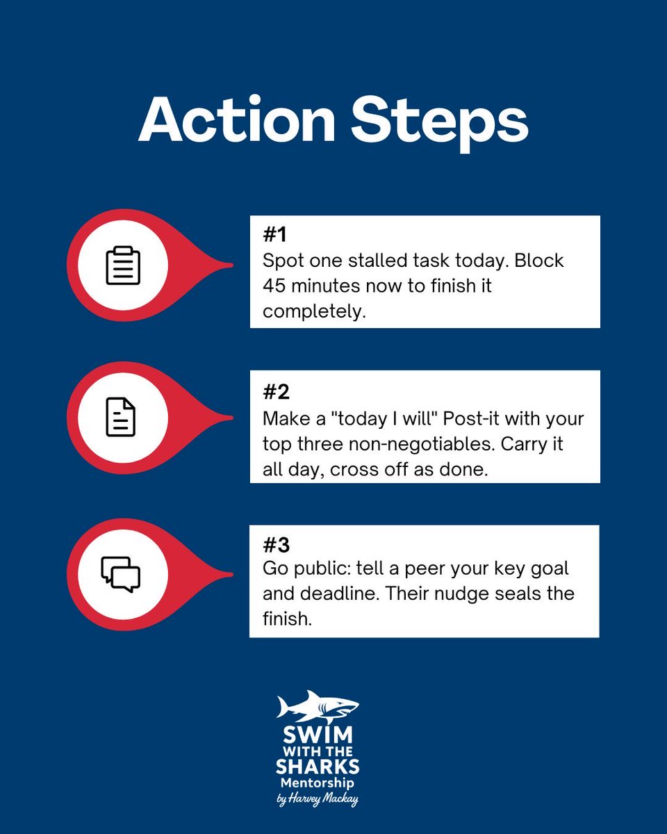 Picture a stonecutter hammering 100 times before the rock splits on the 101st. Initiative gets the hammer swinging. Finishative cracks the deal.

#salesnetworking #networking #networkingsuccess