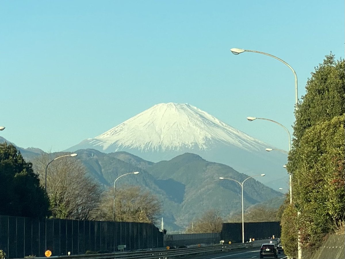 KOUZI_Y's tweet image. 今日の富士山🗻