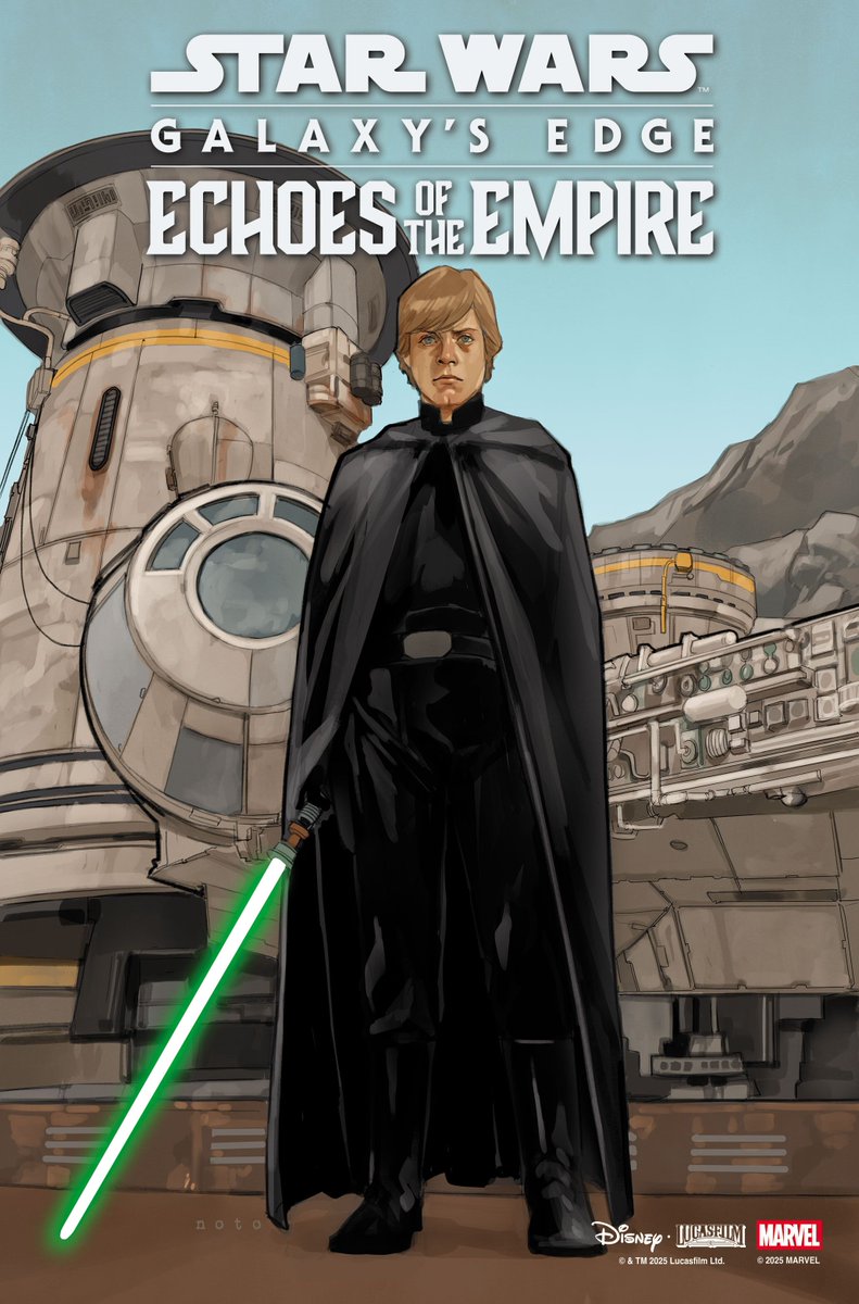 Attractions's tweet image. BREAKING NEWS: "Star Wars: Galaxy's Edge – Echoes of the Empire" will explain the timeline expansion in a 5-issue saga from Marvel Comics.

"Luke Skywalker, Princess Leia, and Chewbacca head to Batuu in search of important intel and stumble upon a dangerous relic – one that puts…