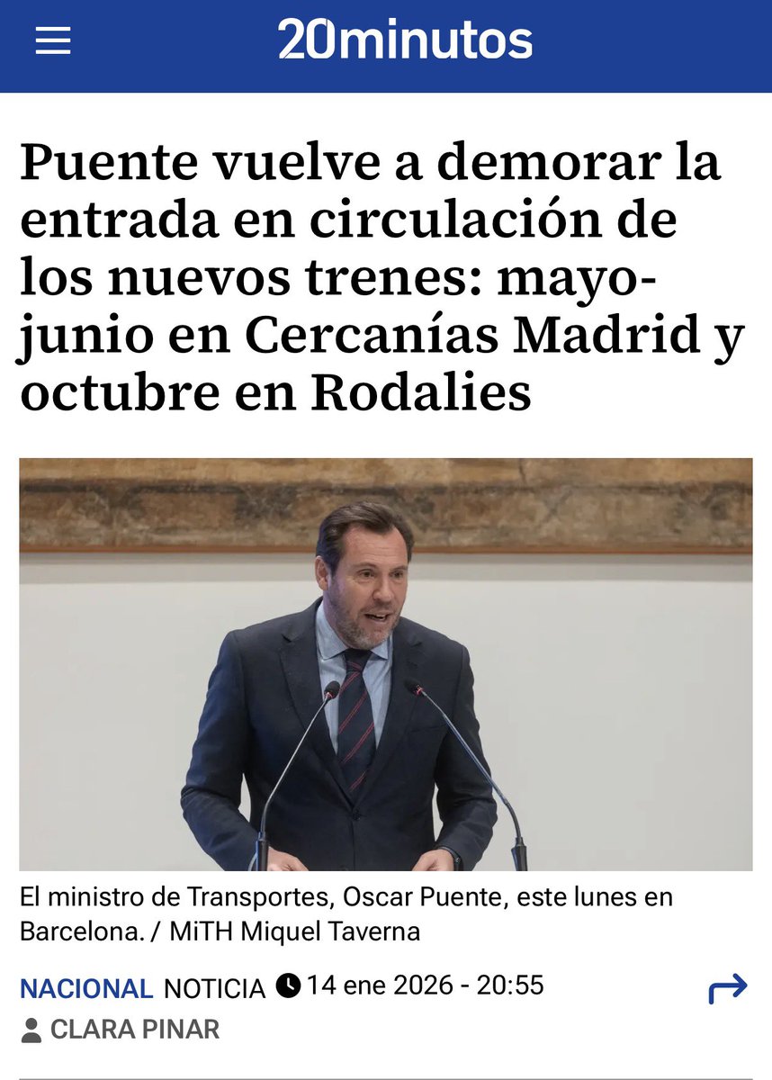 Óscar Puente tweet media