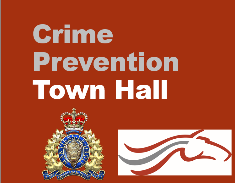 Thank you to everyone who took the time to attend the Town of Morris Crime Prevention Town Hall. We welcome ongoing feedback and suggestions at cao@townofmorris.ca.
