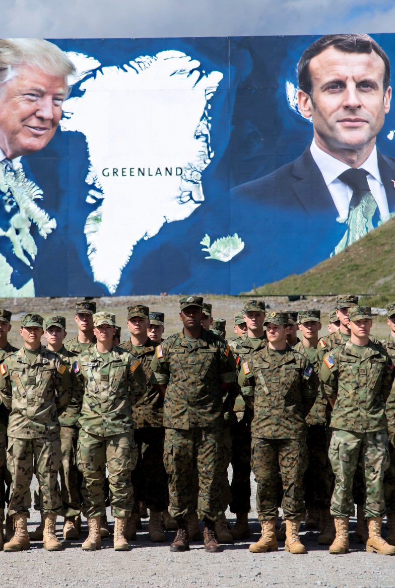 SignalFaible_'s tweet photo. 🚨 #Groenland : White house affirme que les ~40 soldats UE (FR 15, DE 13, autres symboliques) ne changent RIEN à l'objectif Trump.  
Réunion Vance-Rubio/DK/GL "productive", mais désaccord fondamental persiste.  
Signal faible : dialogue maintenu = outil de statu quo. https://t.co/qNFPsDkTii