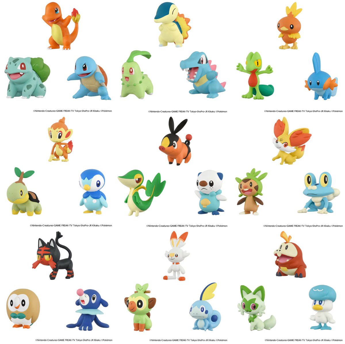 「ポケモン30周年記念 モンコレ旅立ちの3匹セット」の予約受付開始
カントー～パルデア御三家の全9種類

✅Amazon
amzn.to/45OC4Y7

#ad