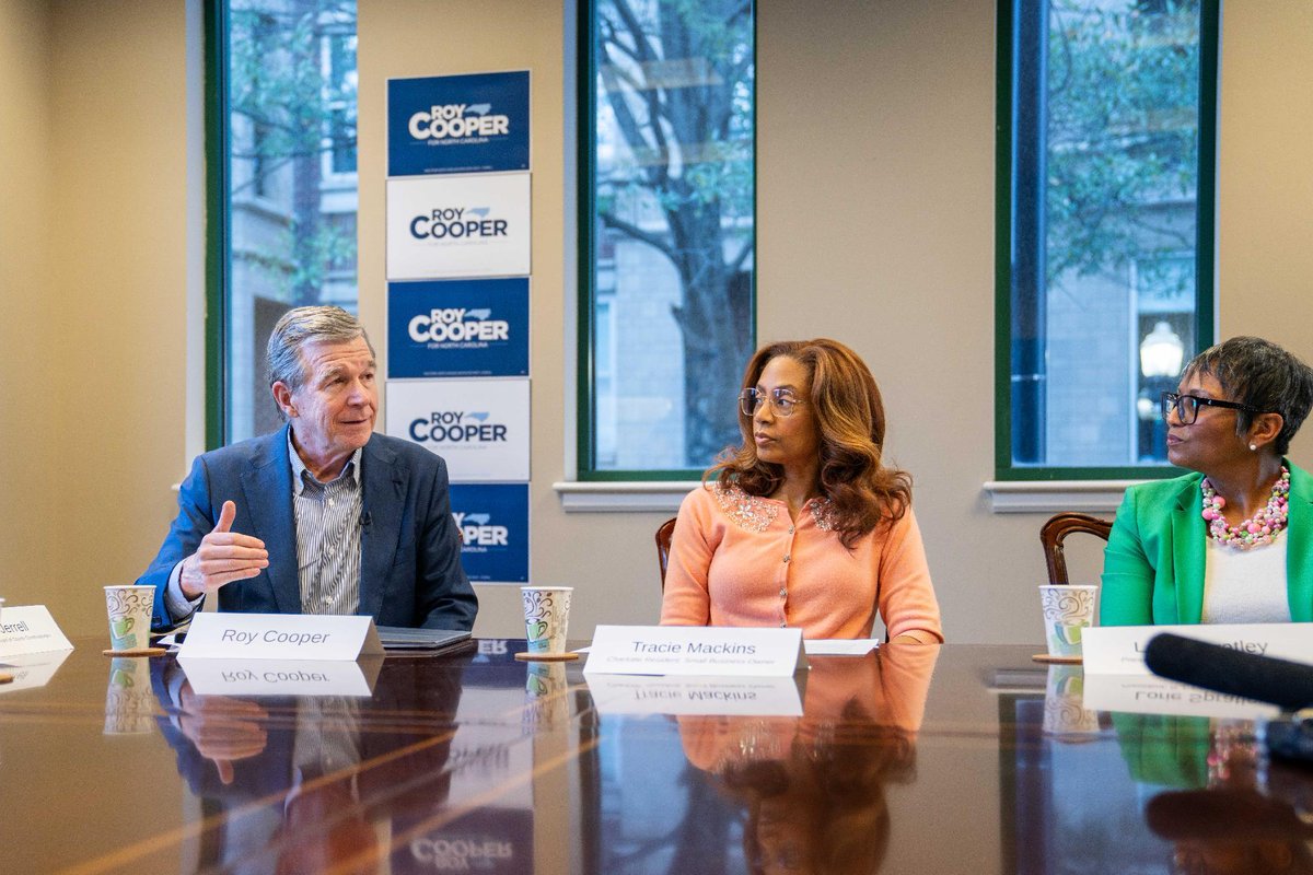 Roy Cooper tweet media