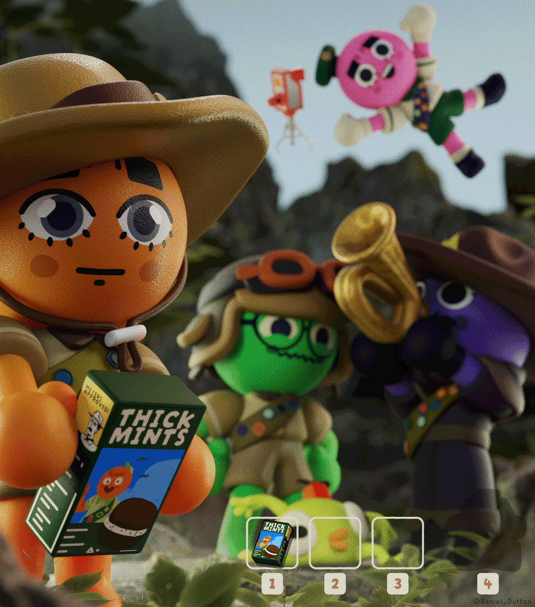 Daniel_Dutton's tweet image. Peak with friends! (thick mints are my fav)