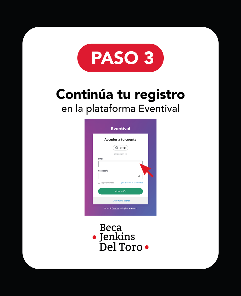 ¡Esta es la oportunidad para cumplir tus sueños! Aplica ya a la #BecaJenkinsDelToro para estudiar cine en el extranjero. 📽️🎞️

Cierre de convocatoria: 6 de febrero.

Más información 👉 becajenkinsdeltoro.com