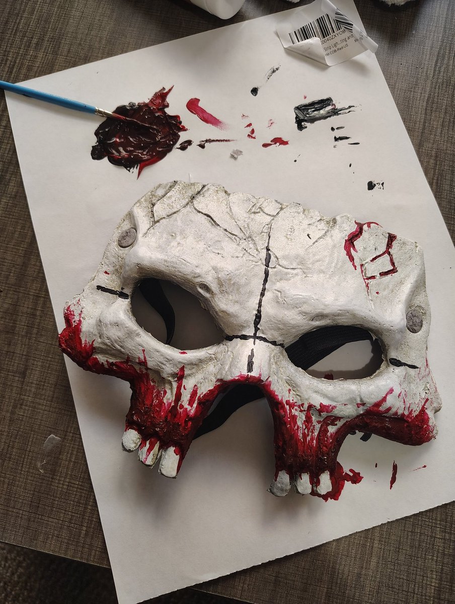 My hank face skin is done!!
#madnesscombat #cosplay