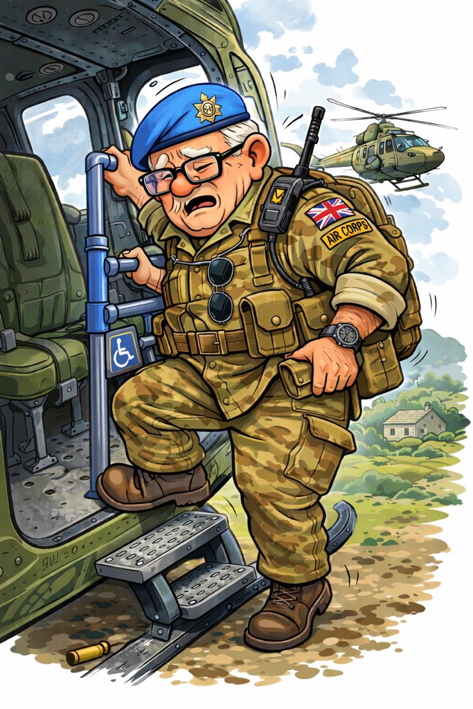 models_by_Russ's tweet image. Dear Keef Starmer,

This latest idea — recalling veterans up to 65 — isn’t policy. It’s panic. It’s what happens when a government realises too late that nobody believes in it, and instead of asking why, it reaches for the nearest generation that still remembers duty.

Let’s…