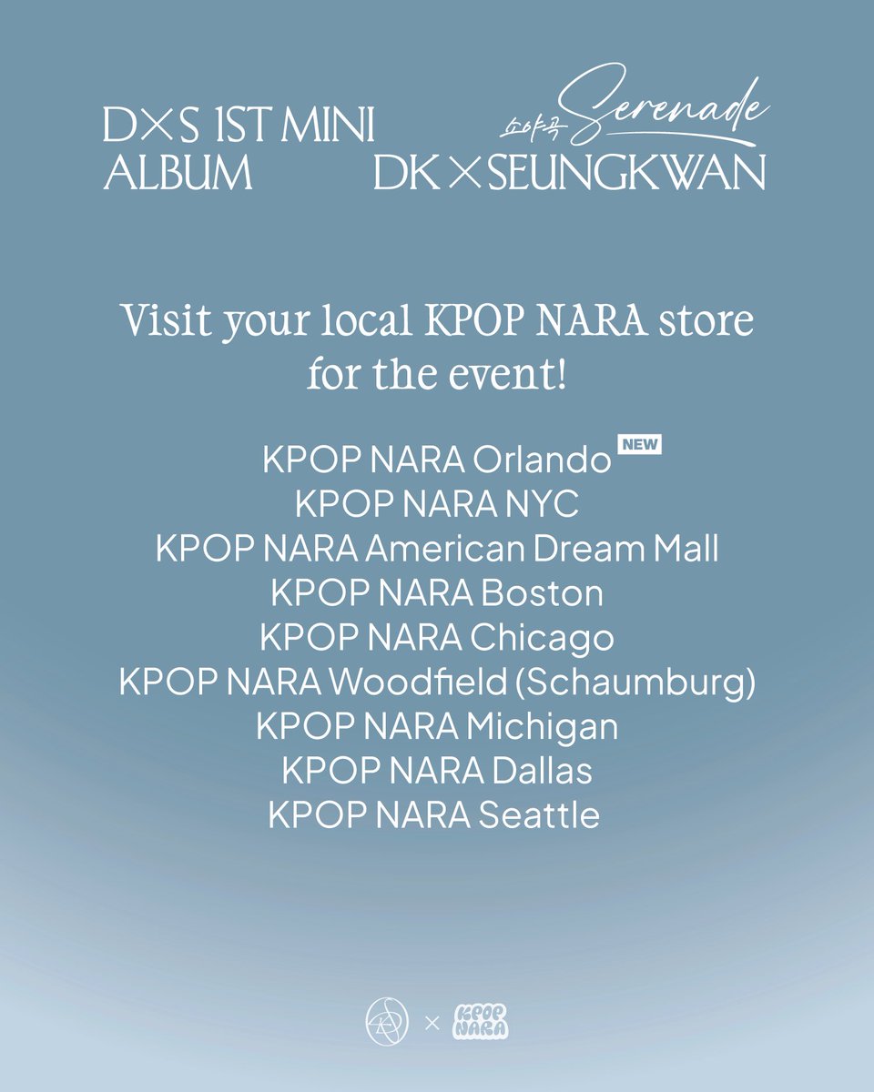 kpopnara_us's tweet photo. CARATs are being given the most special gift from DK X SEUNGKWAN 💙 Are you excited for ‘Serenade’? 🎶

Don’t miss out on our release event happening 1.16 - 1.19! You’ll feel really #Blue if you do ❄️

#DxS #도겸X승관
#DK #도겸
#SEUNGKWAN #승관
#소야곡 #Serenade https://t.co/fBszgsr0Ht