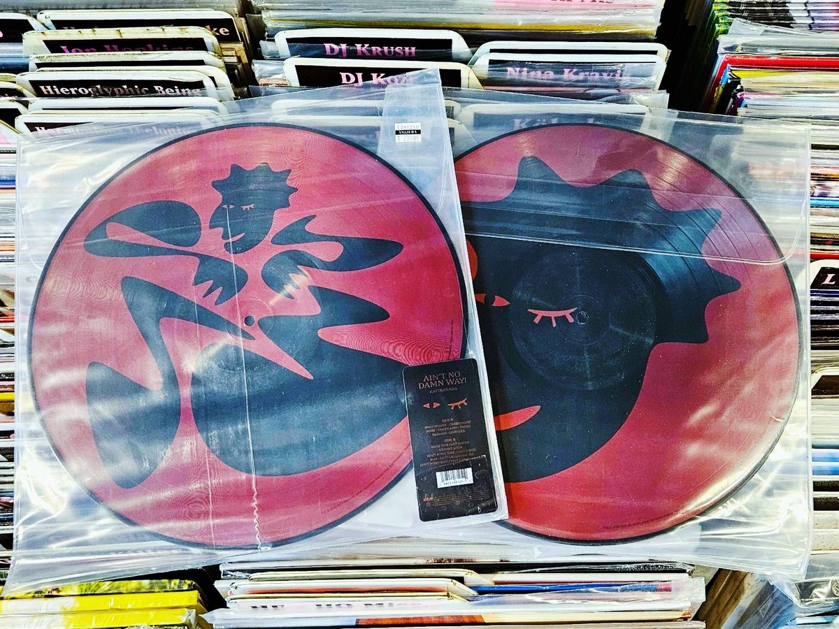 amoebamusic's tweet photo. "AIN'T NO DAMN WAY!" by Kaytranada is out now via @rcarecords on picture disc vinyl! Beat-driven and electrifying, this is an album with a healthy dose of throwback synth swag woven into its lush modern house sound. 

Get it here: https://t.co/OdzcAeYlCm https://t.co/wv8FqAiLEf