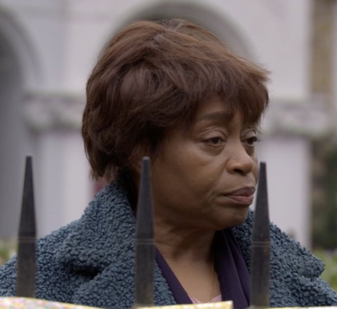 Patrick can't talk to his wife about his grief, but he's going to have a deep chat with the local murdering gangster who threatened and manipulated Denise and used Chelsea? Come on.
#EastEnders