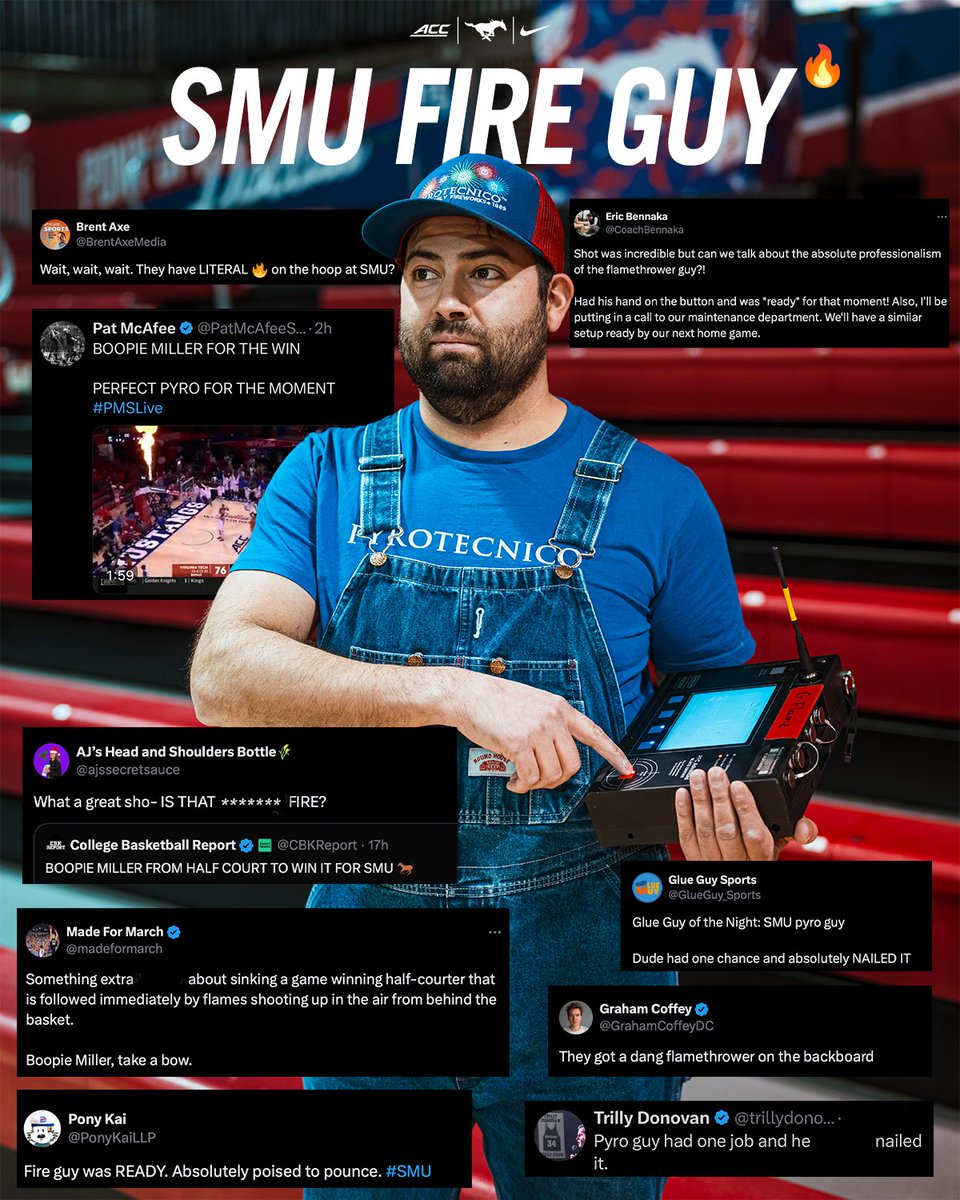 SMU Basketball tweet media