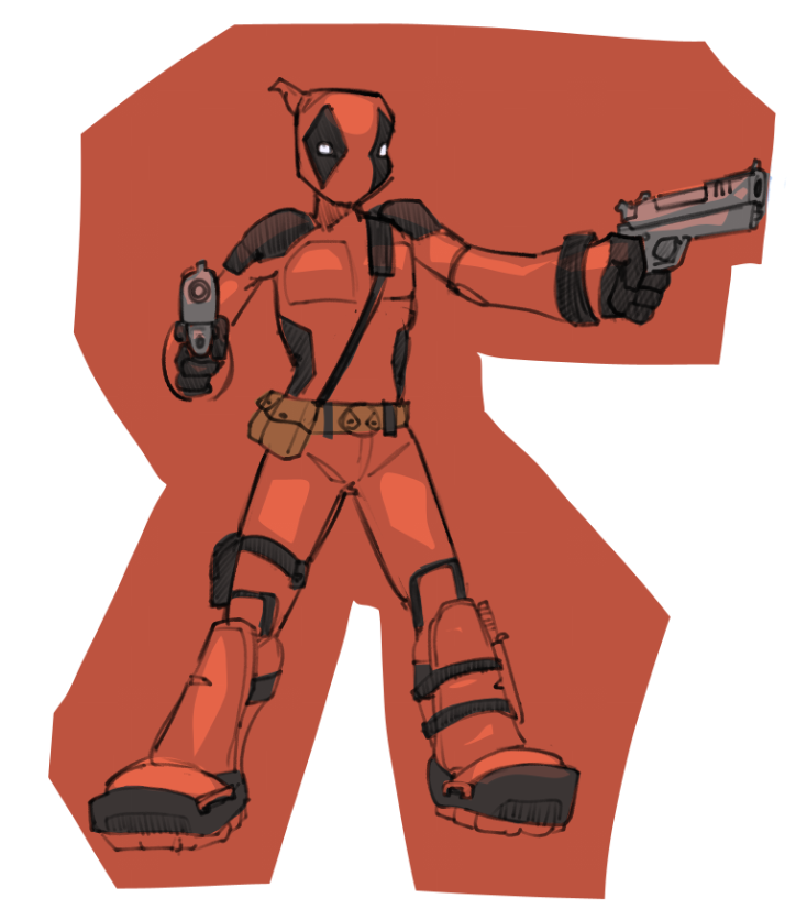 Deadpool doodle