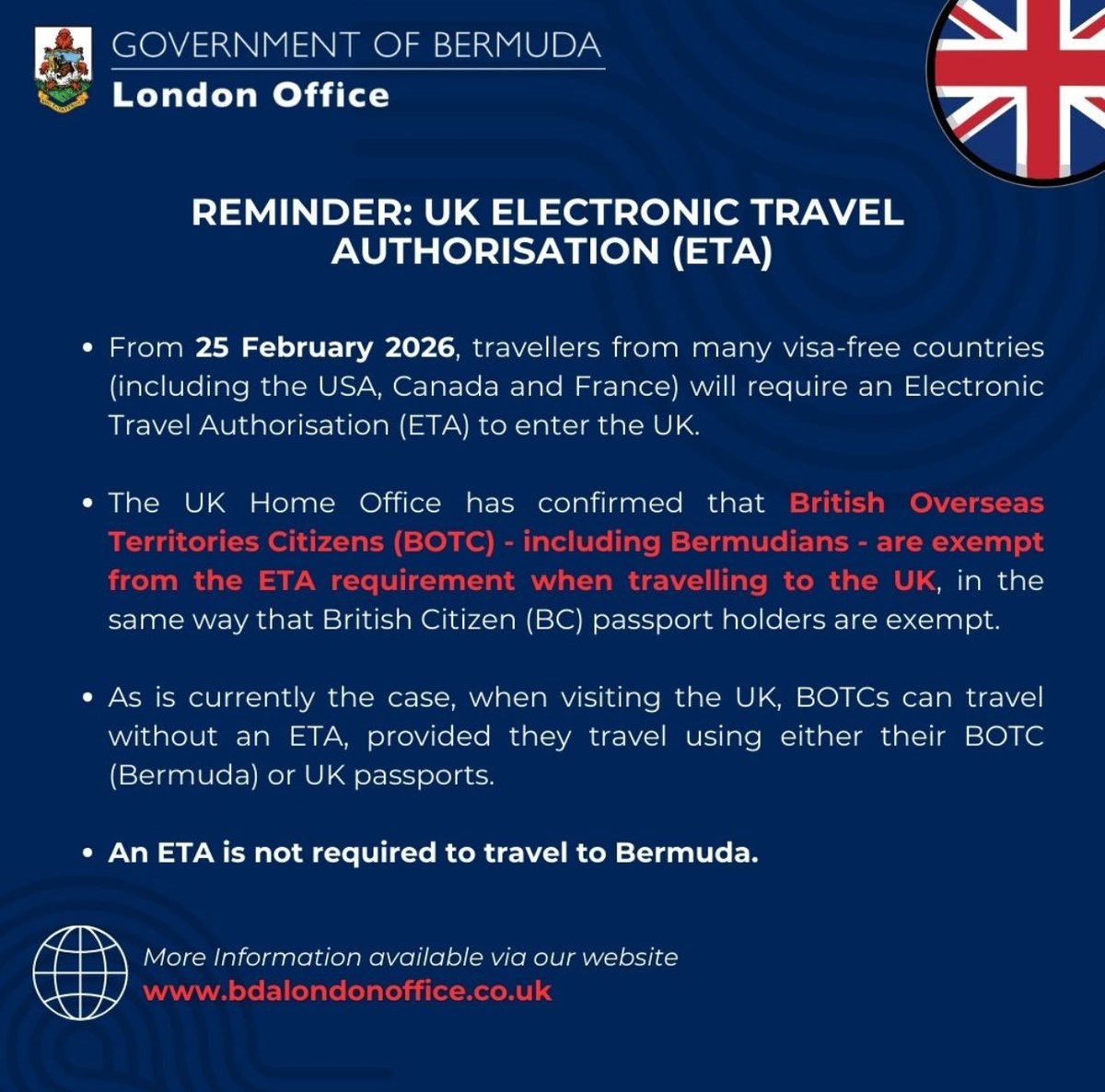 Bermuda London Office tweet media