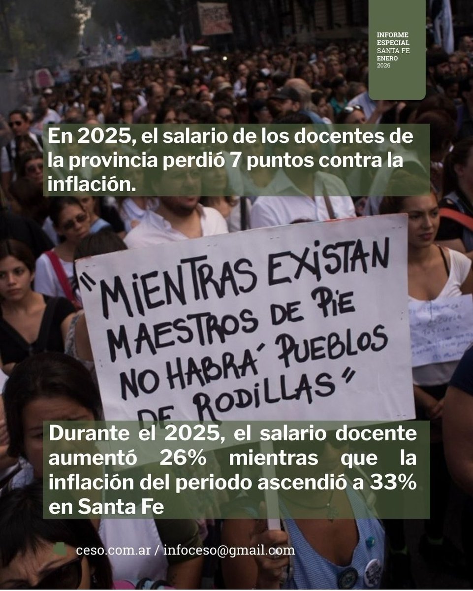 ArielBulsicco's tweet image. Santa Fe:
El relato....🧐
Los datos.😥
Informe ceso.com.ar