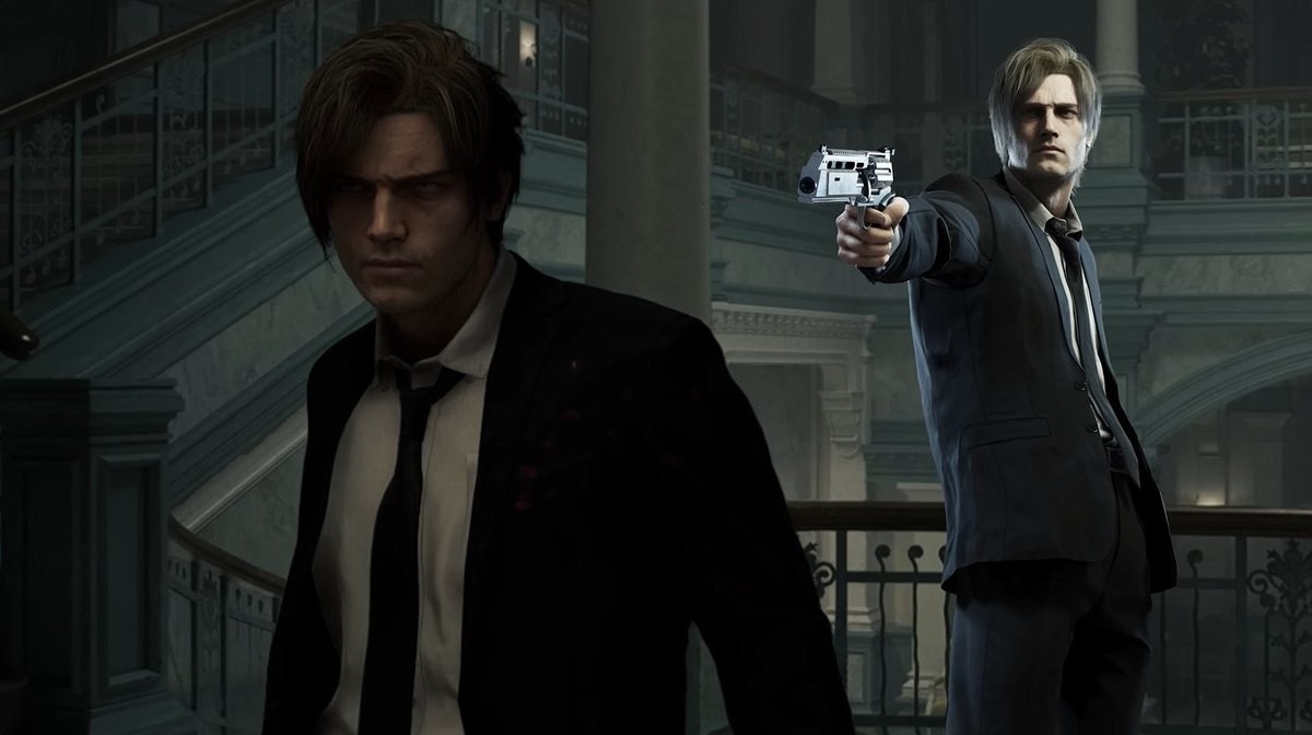 leonarchiive's tweet image. Leon’s deluxe edition outfit