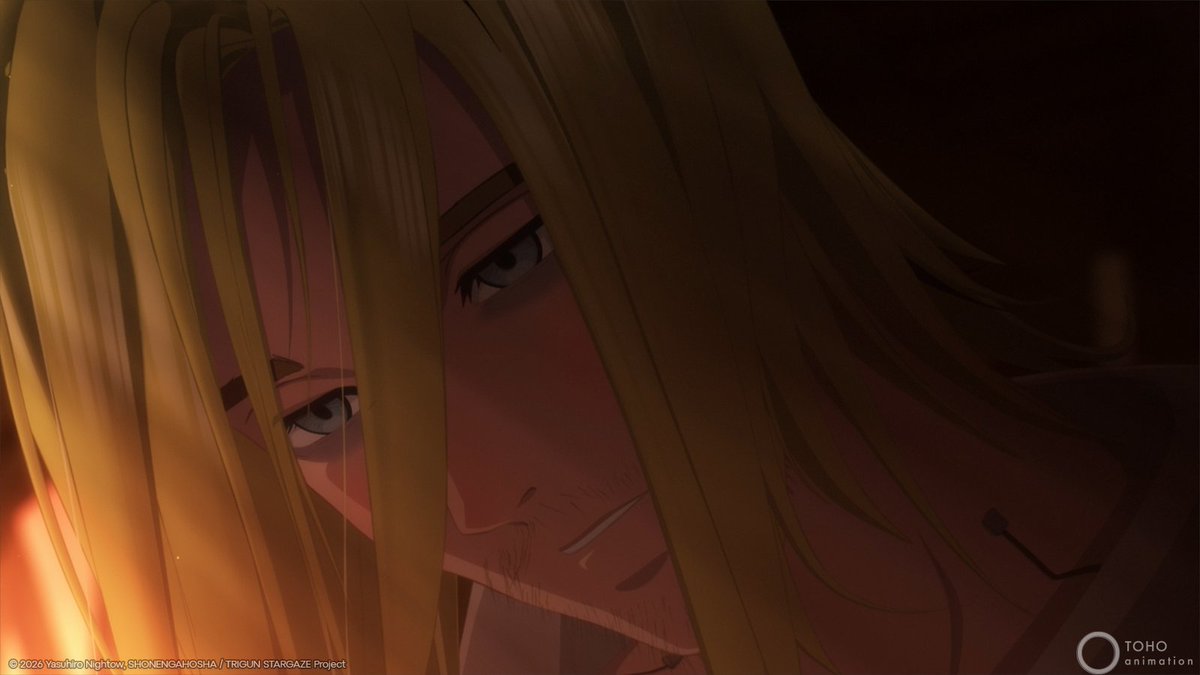 Crunchyroll's tweet photo. Eriks. #TRIGUNSTARGAZE https://t.co/1fnOdvsnmR