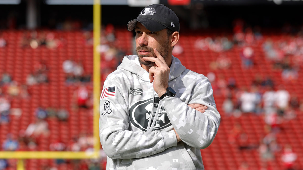 The #Steelers have requested an interview for #49ers offensive coordinator Klay Kubiak for their head coach vacancy.

Klay has been with the 49ers since 2021 &amp; this was his first year as OC.