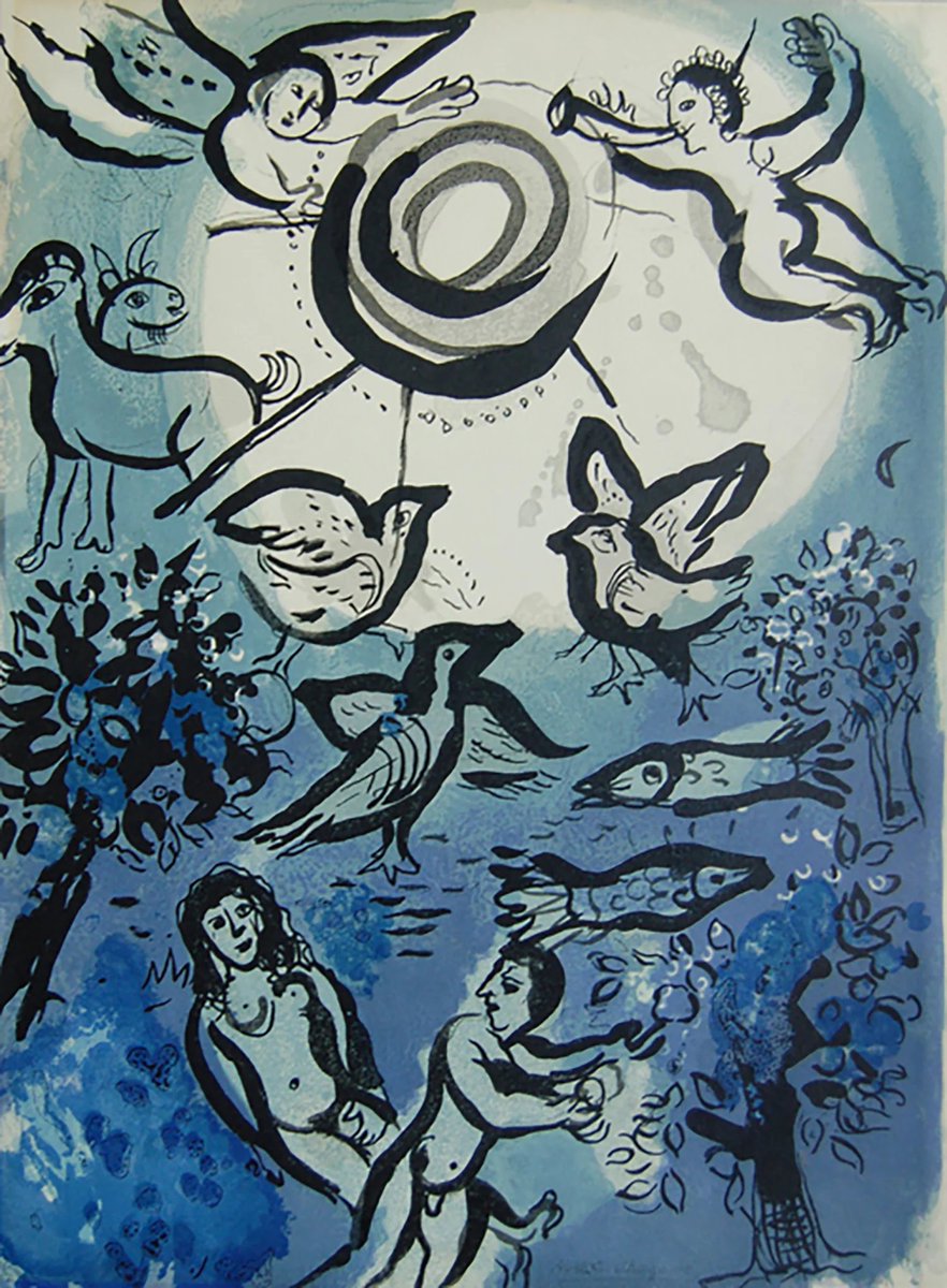 Marc Chagall, Bible - Creation