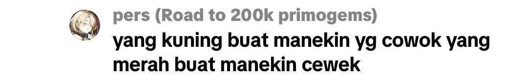 AKU SALAH AMBIL TERNYATA MAKANYA KAGA MAU KOCAK 😭 characterku cowok ambil yang cewek huhuhuhu.. gengs gimana biar ambil character cewek? Udh gak bisa yah?