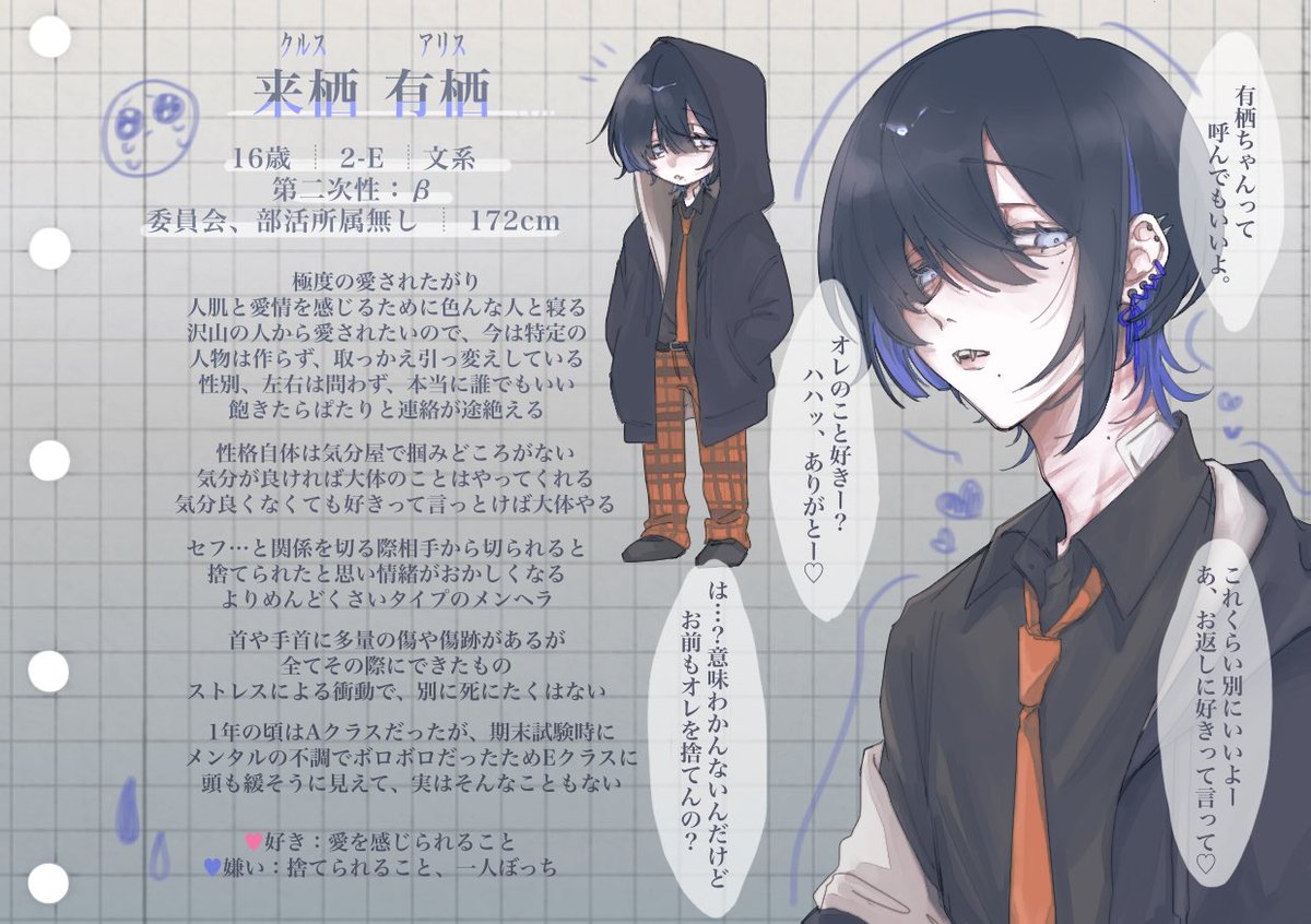 こちらの企画様【<a href="/DDD_OMEGA/">どうしようもねぇ俺たちの</a> 】に2人目の参加失礼します！

やってることわりと最悪な愛して星人です。

カスですが沢山遊びたいです🥹よろしくお願いします🙌🏻✨️

 #D俺CS