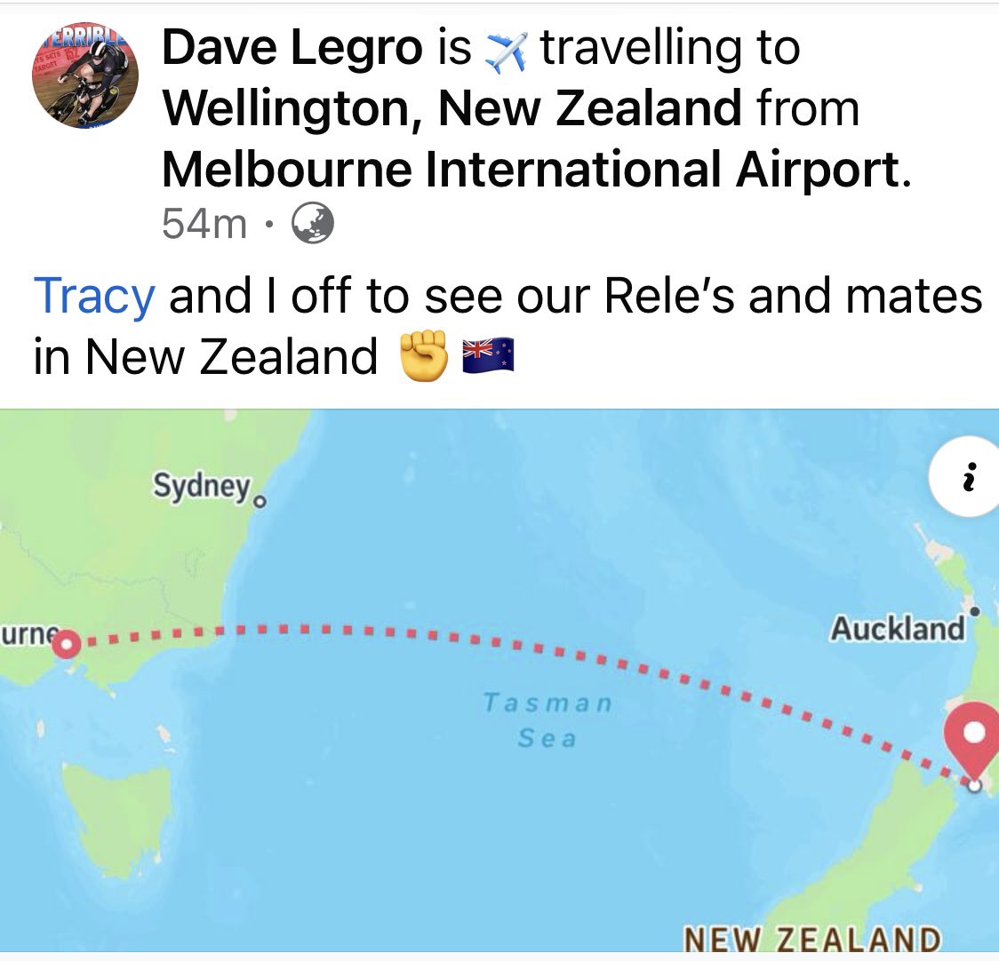 LEGRO's tweet image. Off to final leg in New Zealand