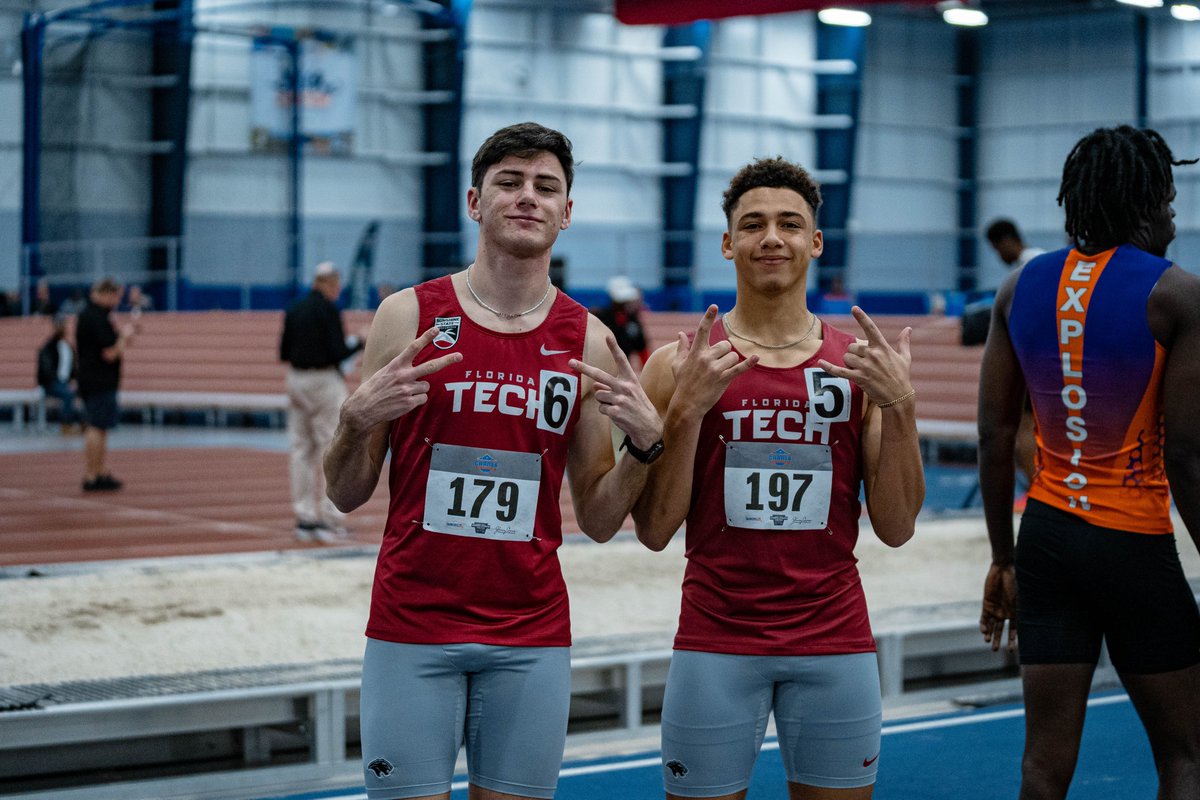 FloridaTechXC's tweet image. Laying the foundation for the season ahead! 🚀

The Panthers wrapped up the Jimmy Carnes Invitational with 10 top-10 finishes, including three in the top five on the 300-meter dash! Also saw 11 PRs from non-freshmen!

#GoPanthers | #TechBuilt