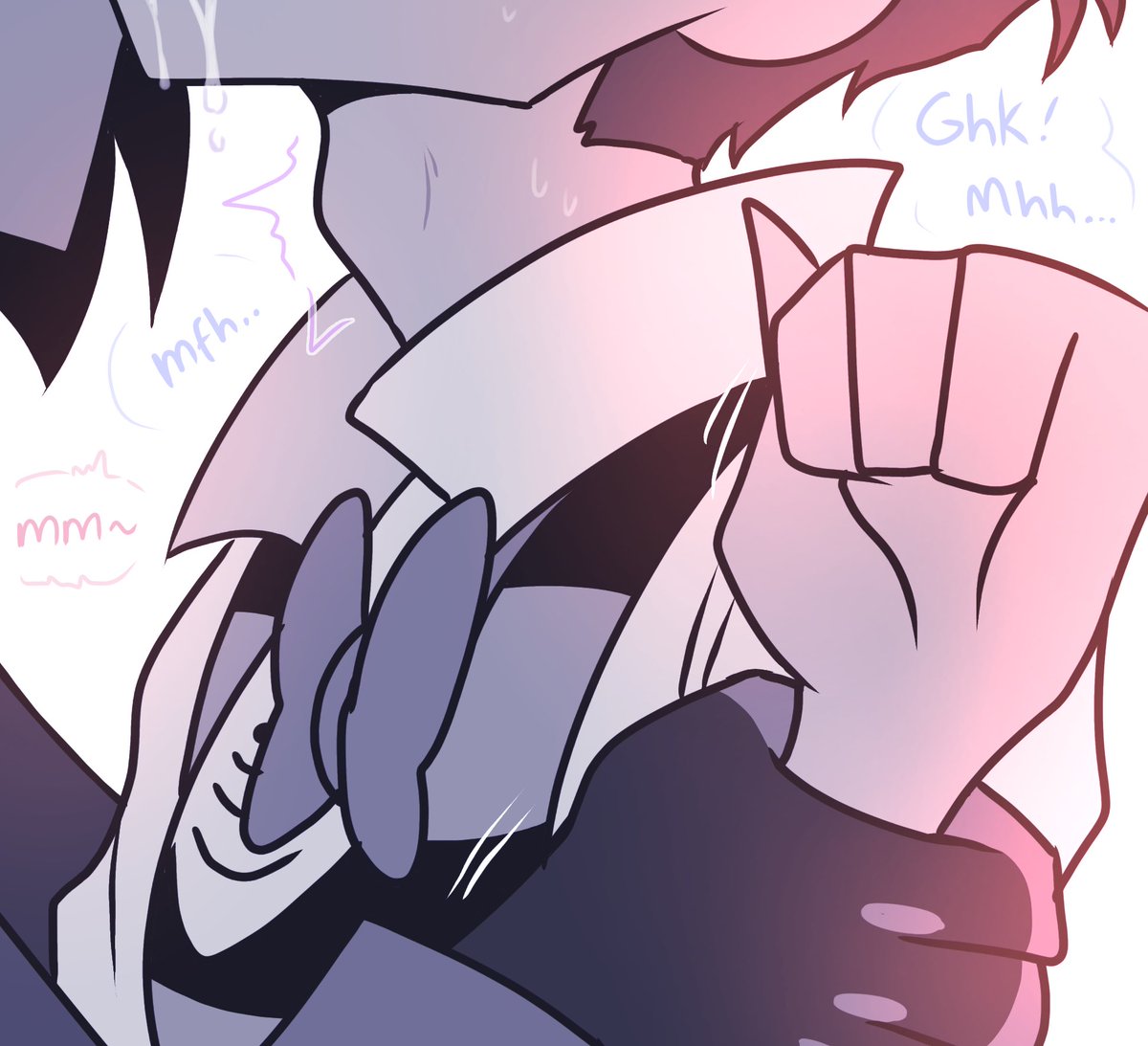 Alastor just wants a proper taste~

#RadioStatic #HazbinHotelFanart