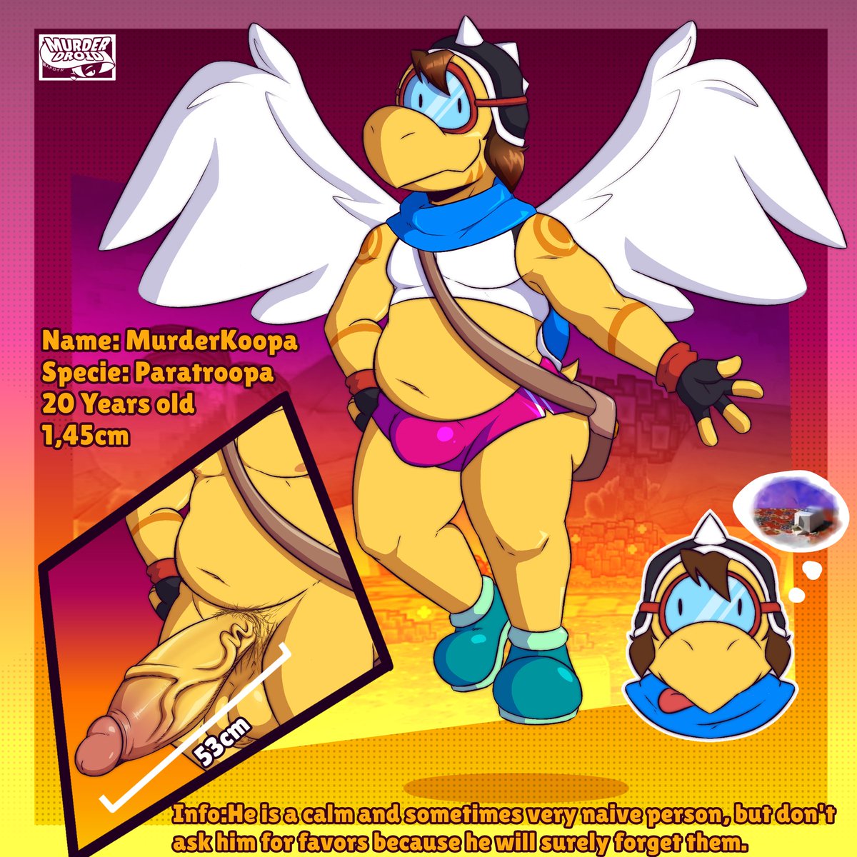 My koopasona🍆🐢

I honestly wanted to draw something I liked jaja, but I hope you guys like it too
#furryart #furryartwork #furry_nsfw #NSFW #Paratroopa #koopa