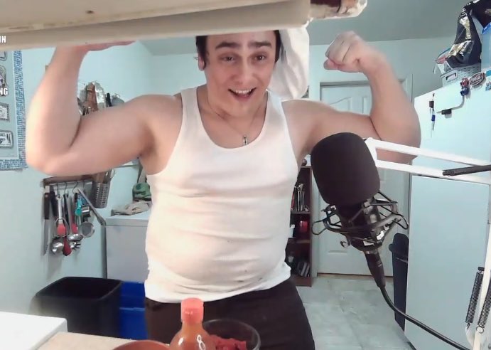 tartagliare's tweet image. where’s that tumblr post that was like “gabriel should be drawn with gianni’s build more often” because they’re still right