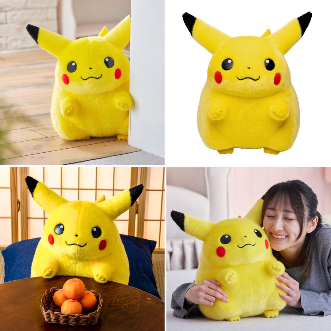 I'm not a big plushie guy, but this life size fat Pikachu is