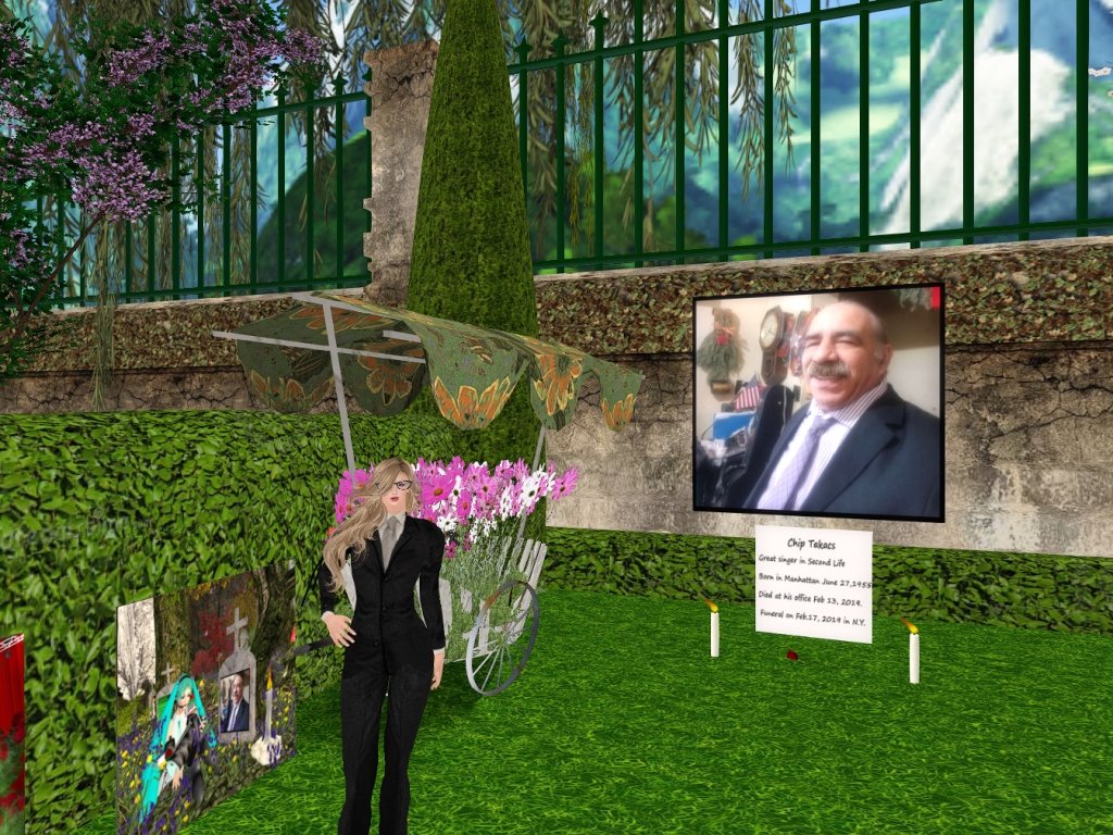 zz_Arianne_zz's tweet photo. お墓参りです。あれからもう7年。
#memorygarden #SecondLife https://t.co/84el5fiK1G