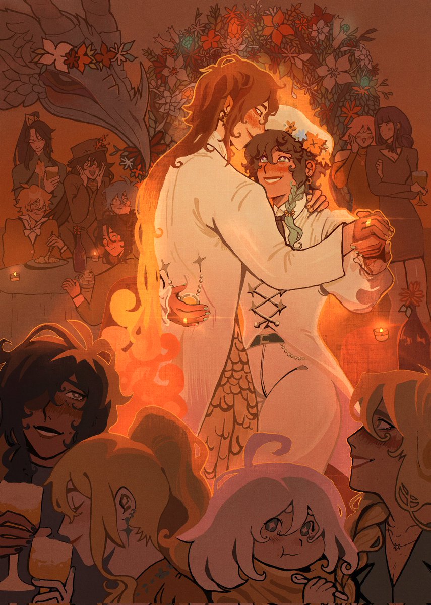 fonziqor's tweet photo. #zhongven first dance ❤️ my piece for an old zine! https://t.co/AiZLjbEIR7