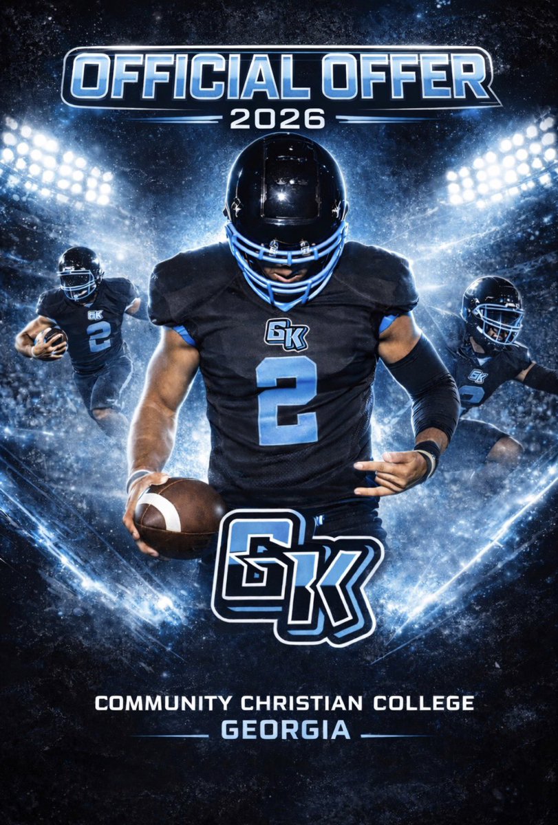 #AGTG Blessed to receive an offer from Georgia CC
@GeorgiaKnights1