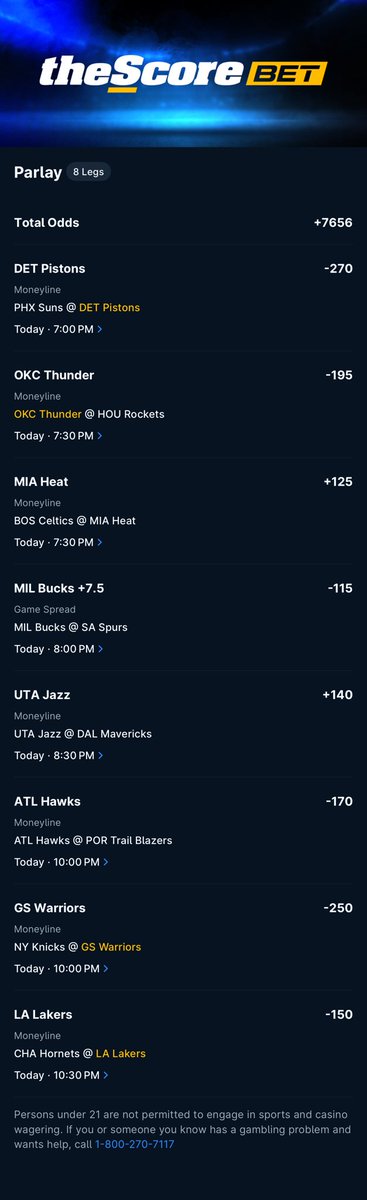 PhilMyWallet23's tweet photo. Bet with me on @thescorebet https://t.co/pPmoAb8H6Z https://t.co/tUYuk4WK4h