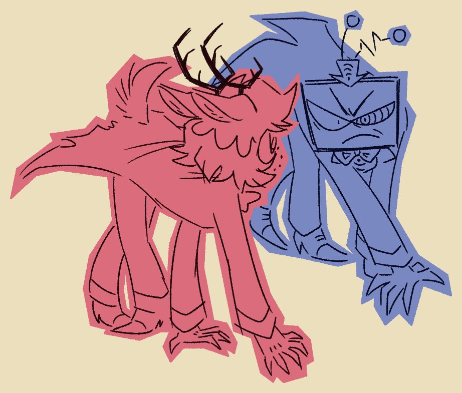 SPOOKiiBUGGii's tweet image. fuckass cats

#hazbinhotel #radiostatic