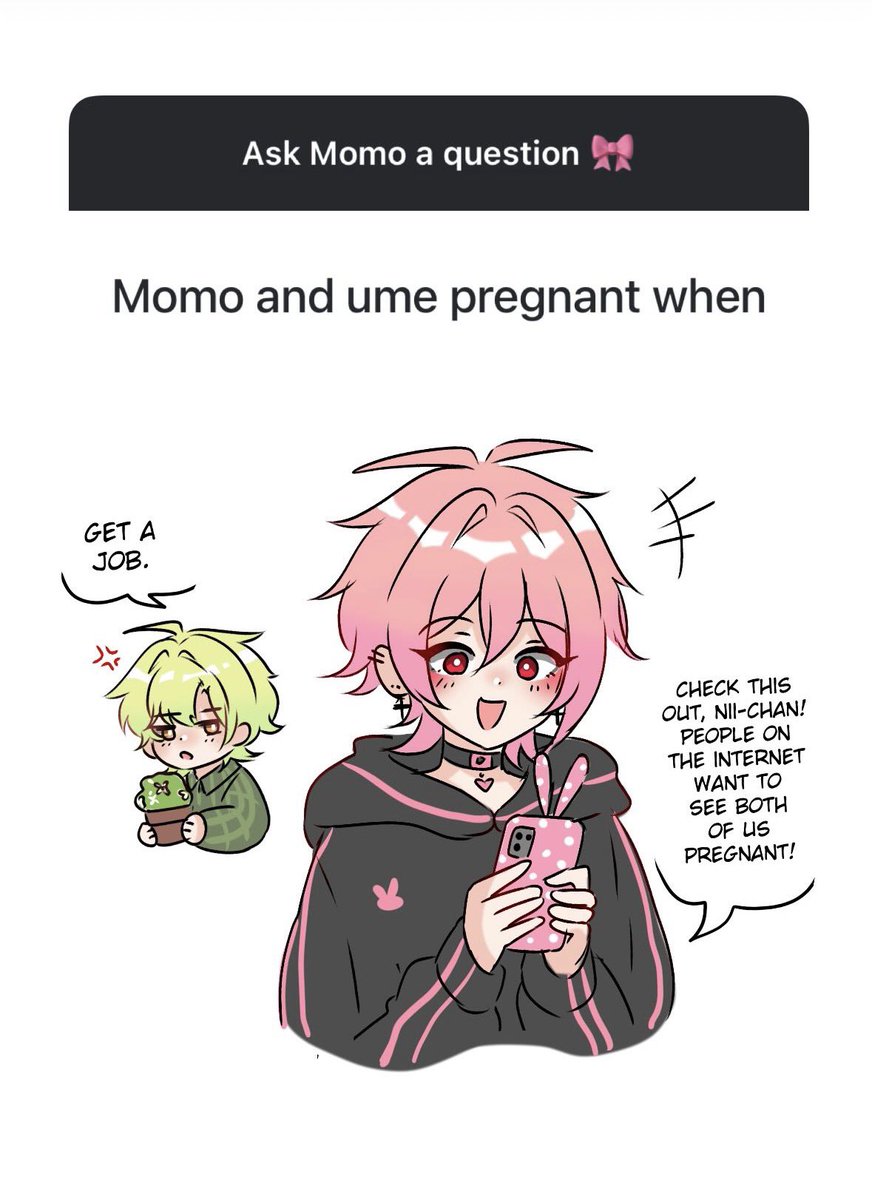 Silly Question from Momo’s QnA on insta