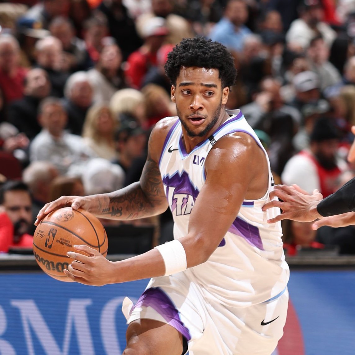 OnceDribble's tweet image. Shoutout Brice Sensabaugh, making some Utah Jazz history last night! 

Sadly... it came in a loss. Very impressive for the young fella regardless!