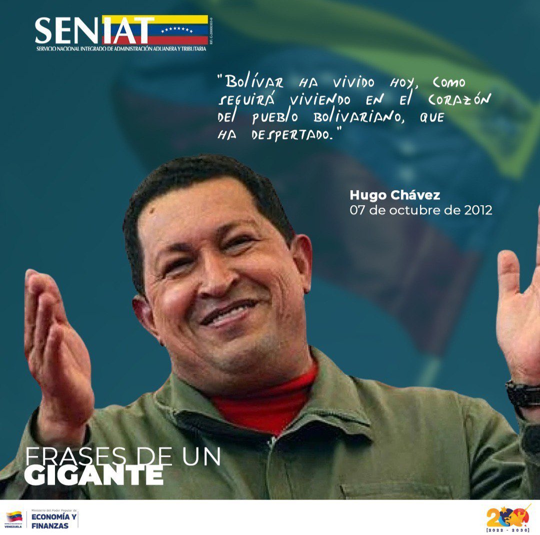 Frases de un Gigante 🇻🇪❤️

#ChavezVive #Venezuela