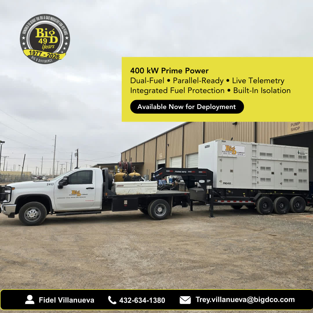 BigDCompanies's tweet photo. Power that performs—without compromise. ⚡

Big D Companies introduces its next-generation Natural Gas generator fleet, engineered for continuous, mission-critical performance and seamless scalability.

These units are built for operations that demand reliability—every time. https://t.co/DyPYmYu96D