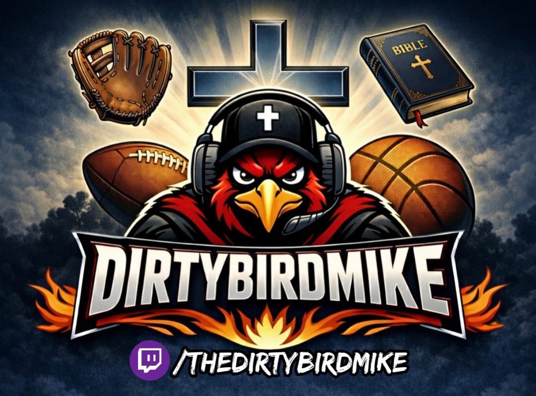 If you love the lord and enjoy sports this is the account to follow! 

Also follow me on Twitch at 

Twitch.tv/thedirtybirdmi…