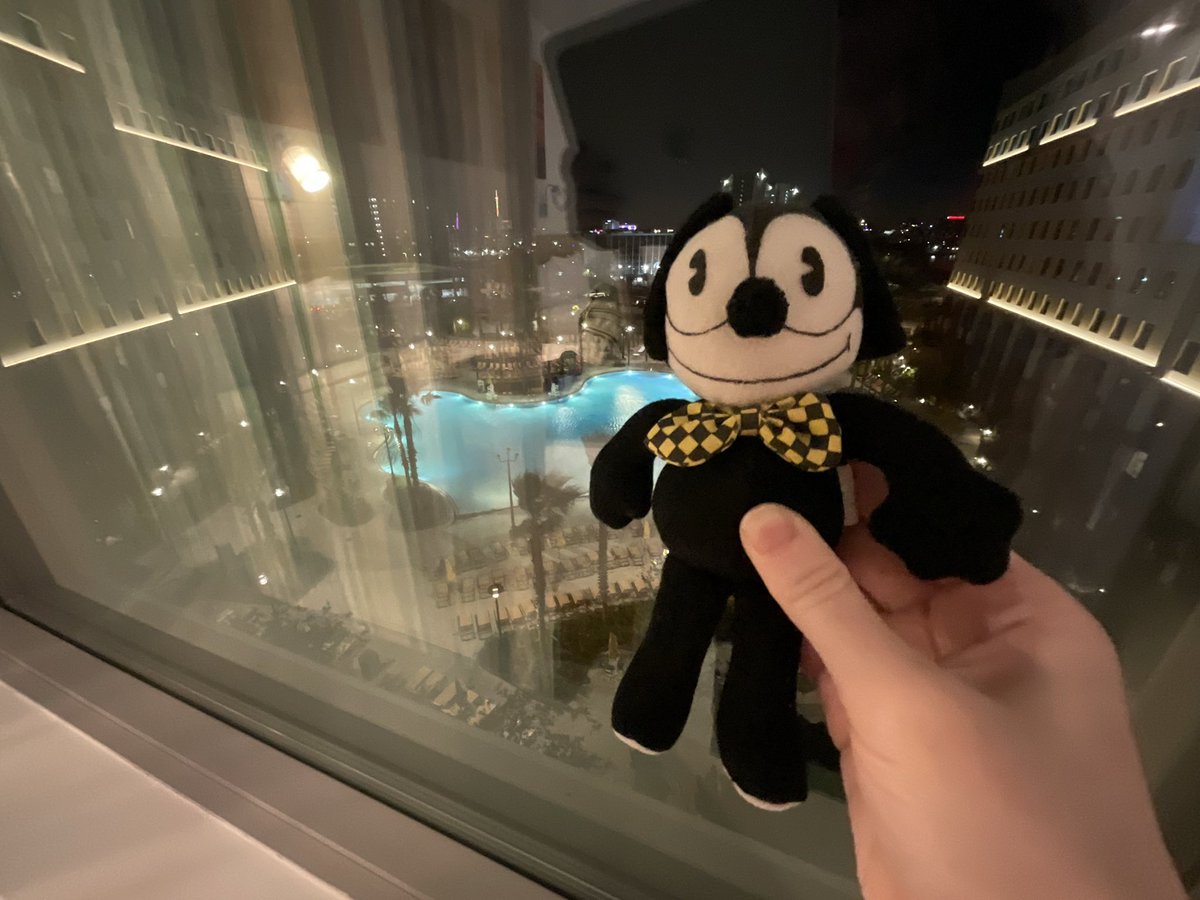 Sportmascotfan's tweet image. Felix the cat is coming to epic universe tomorrow!!! #Epicuniverse #Felixthecat